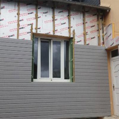 Bardage avec isolation